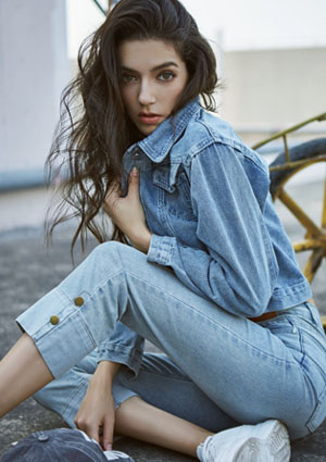 外模牛仔工业风写真